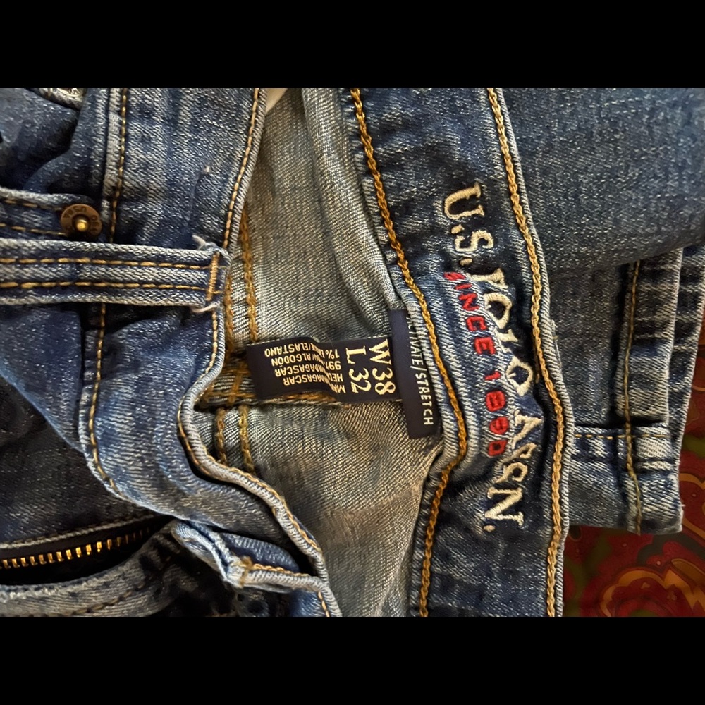 Us polo jeans 38x32